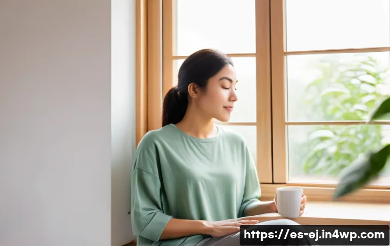 마인드풀니스와 성공적인 목표 달성 - Awakening Inner Calm: My First Step Towards a New Me**
A serene young adult, with diverse features,...